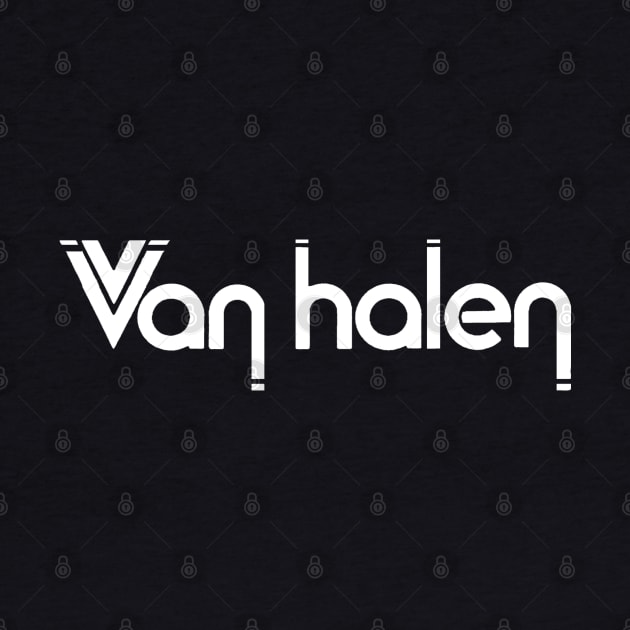 Van Halen - Old VH Flyer Logo by RetroZest